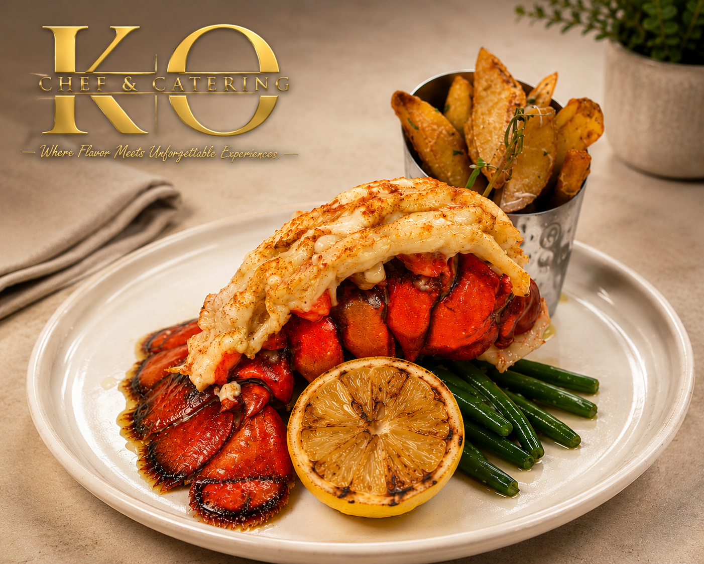 Butter-Poached Lobster Tail