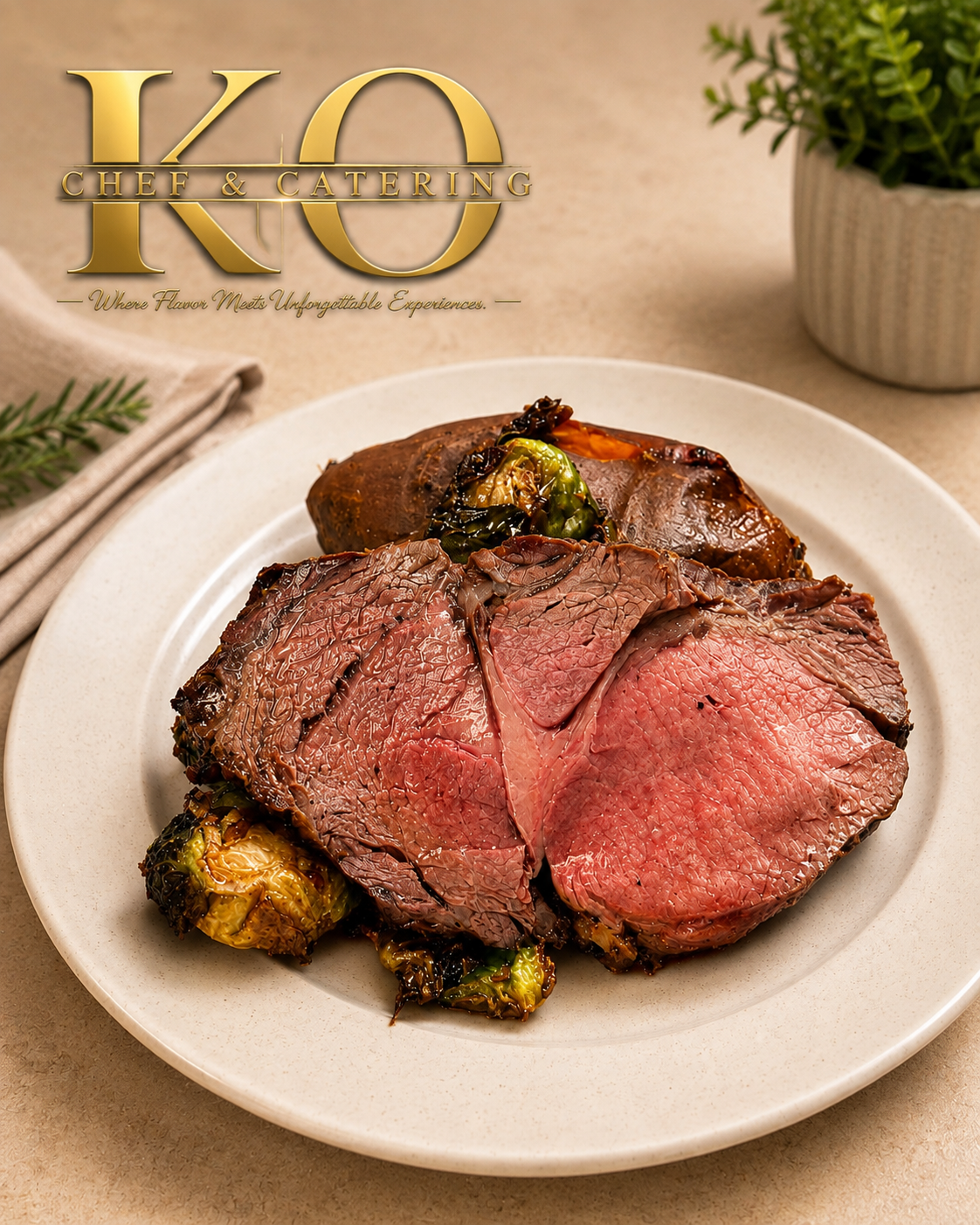 Herb-Crusted Prime Rib